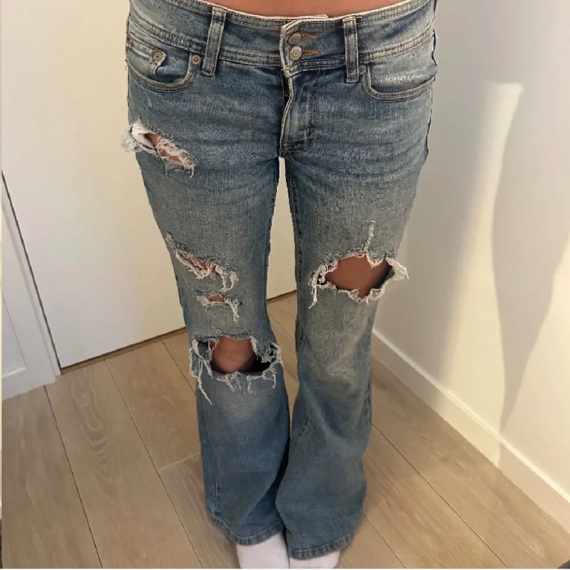 Lågmidjade Jeans  - 90