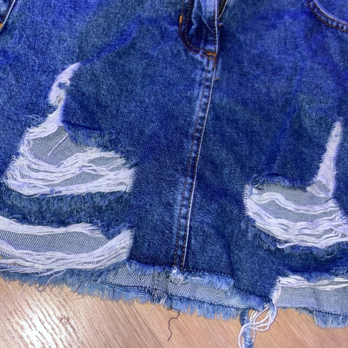 Jeans kjol 50-70kr - 90