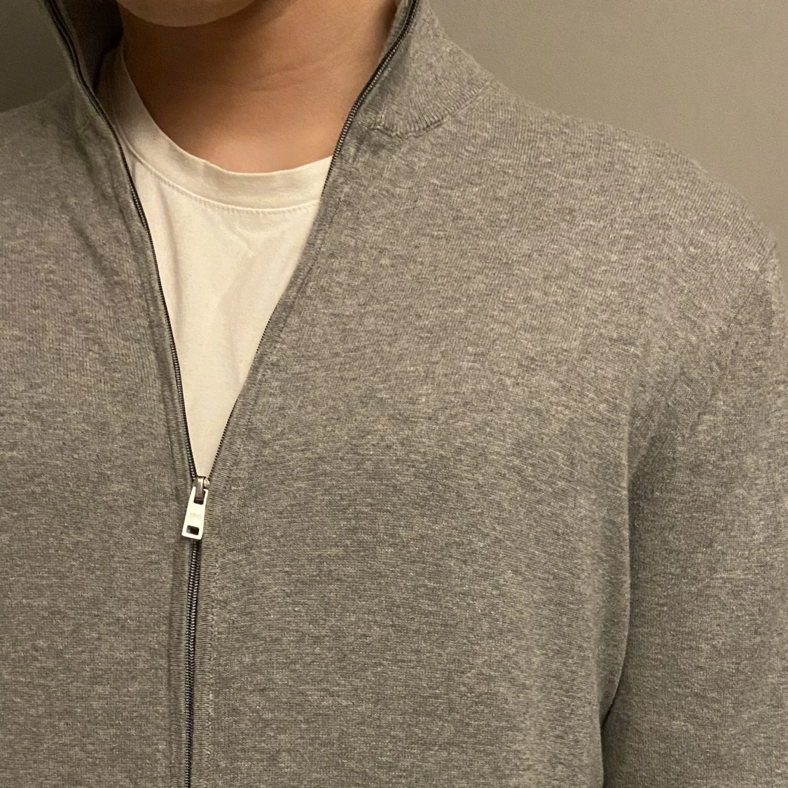 Grå full zip, Mango - 91