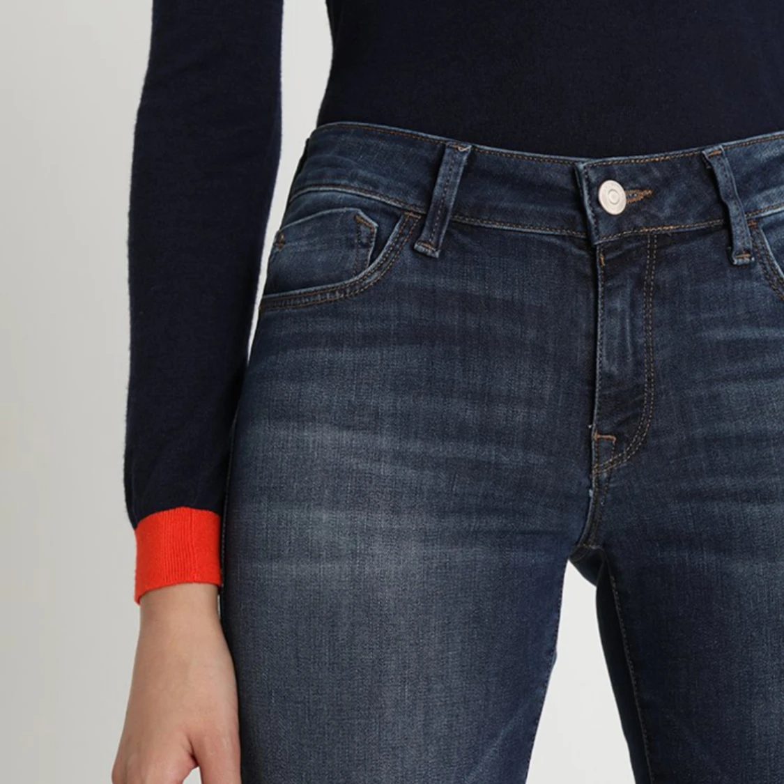 Low waist bootcut jeans - 90