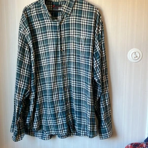 Nästa helt ny skjorta! Gröna färgar - Dags att rensa garderoben på på sånt som aldrig används sä nu rök denna :kr