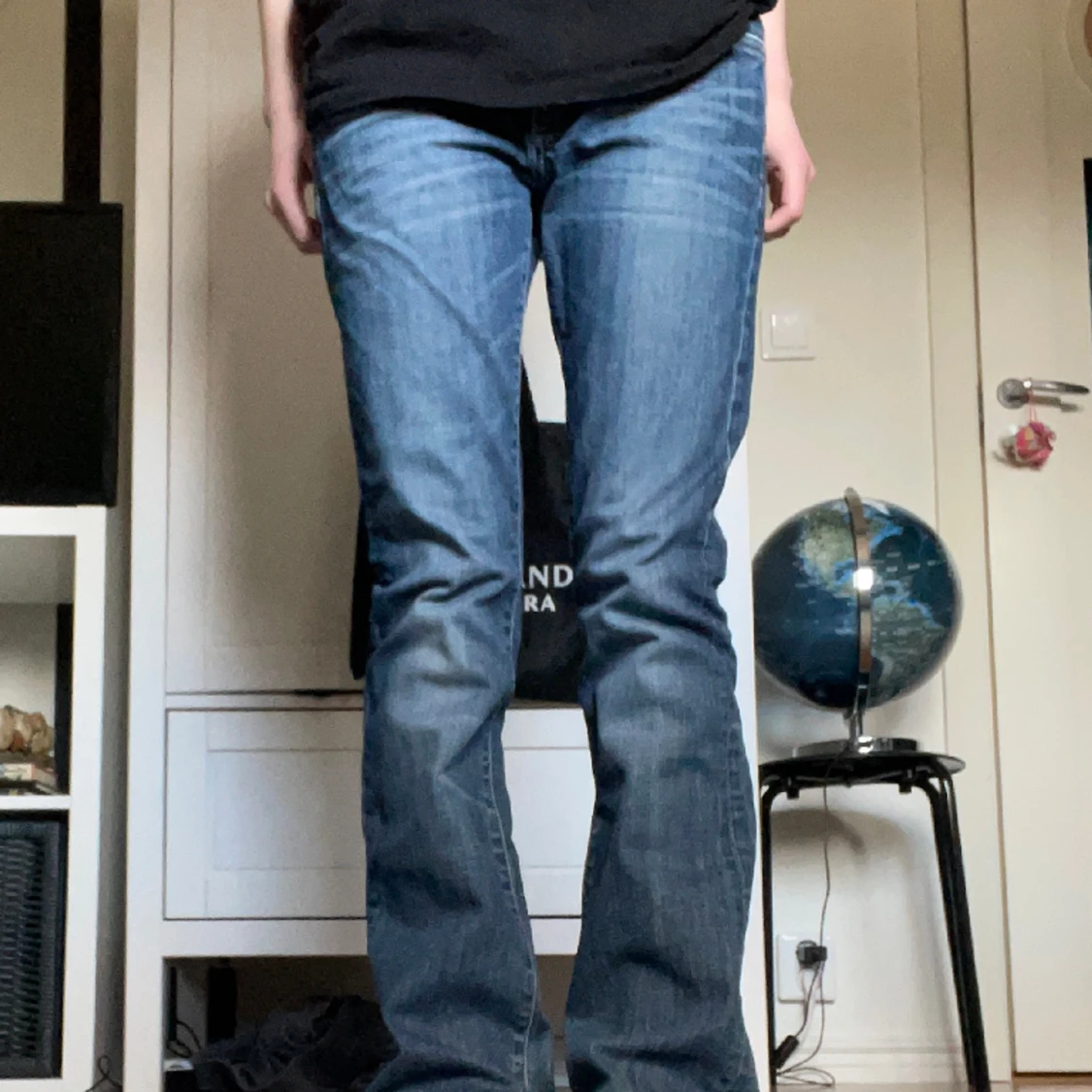 vintage low waist bootcut jeans 