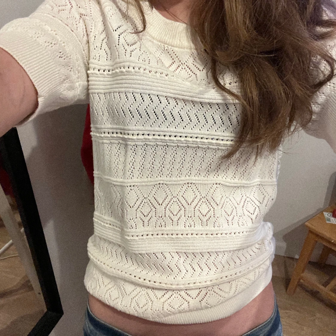 Stickad t shirt - 90