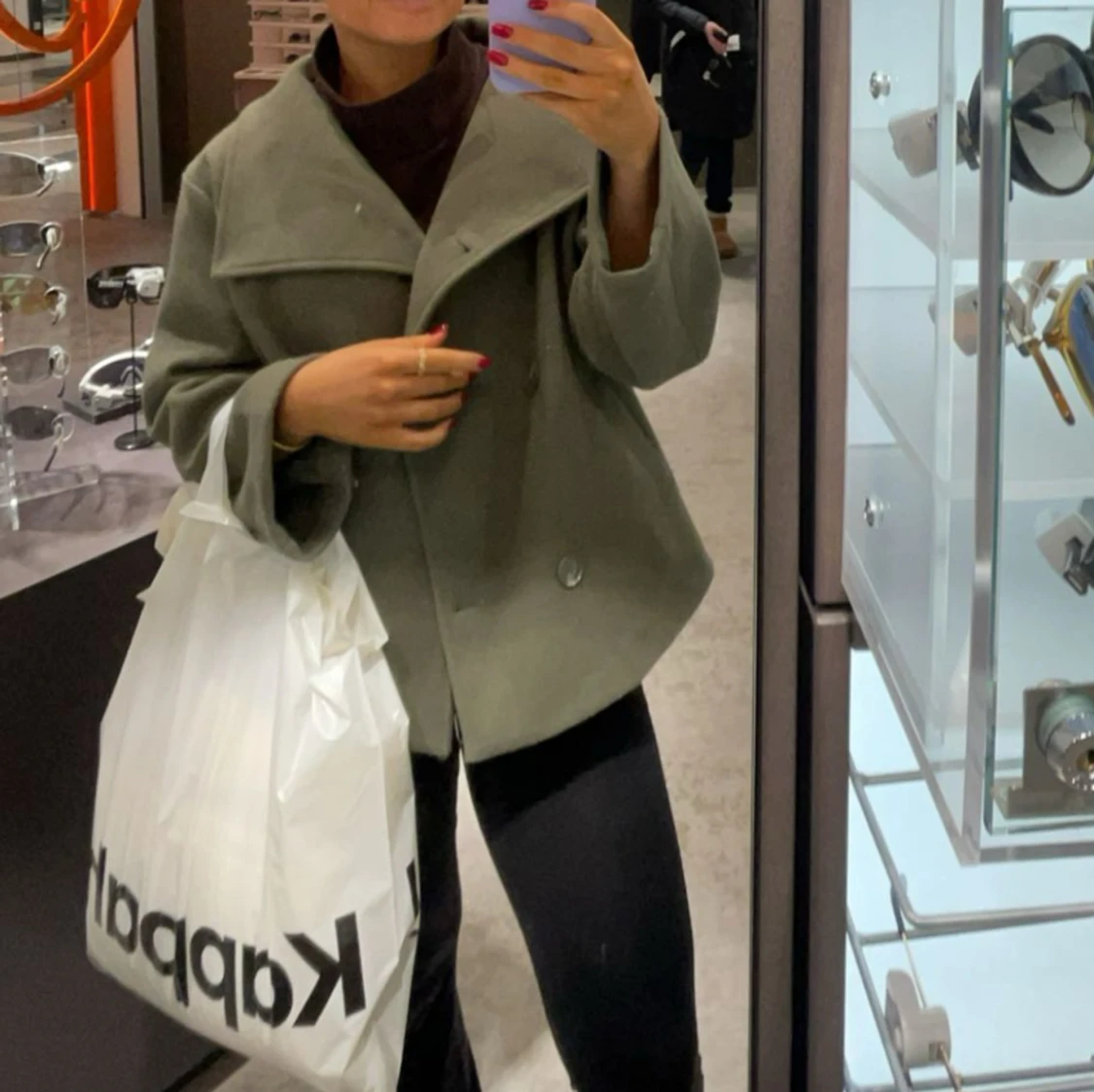 Grön vårjacka  - 91