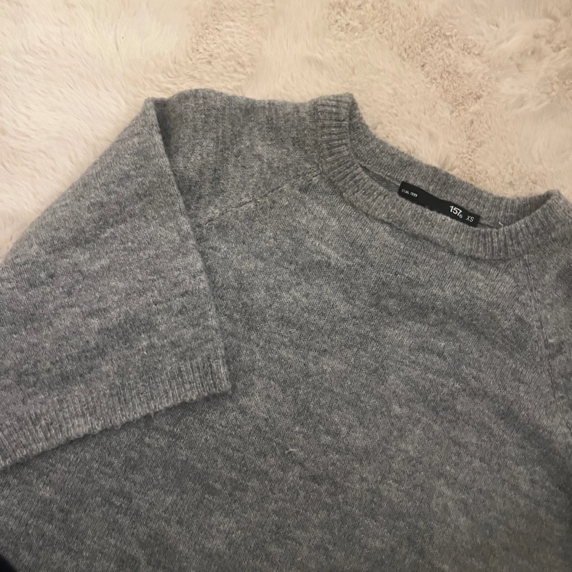 Stickad t-shirt  - 90