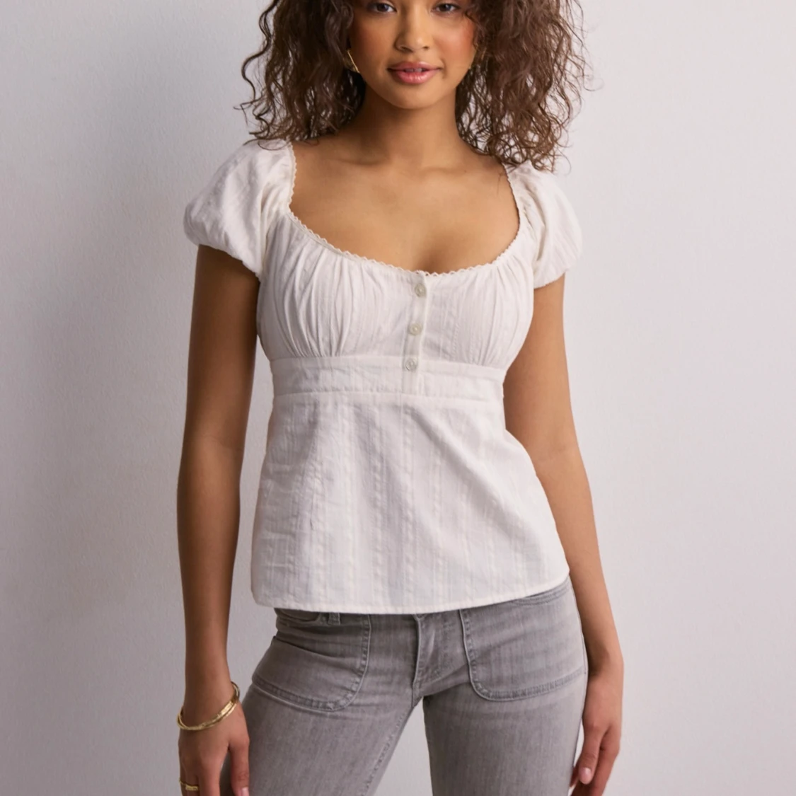 Söt somrig blus/topp🫶🏼💗