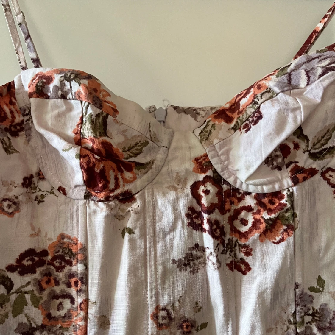 Klänning blommig  - 91