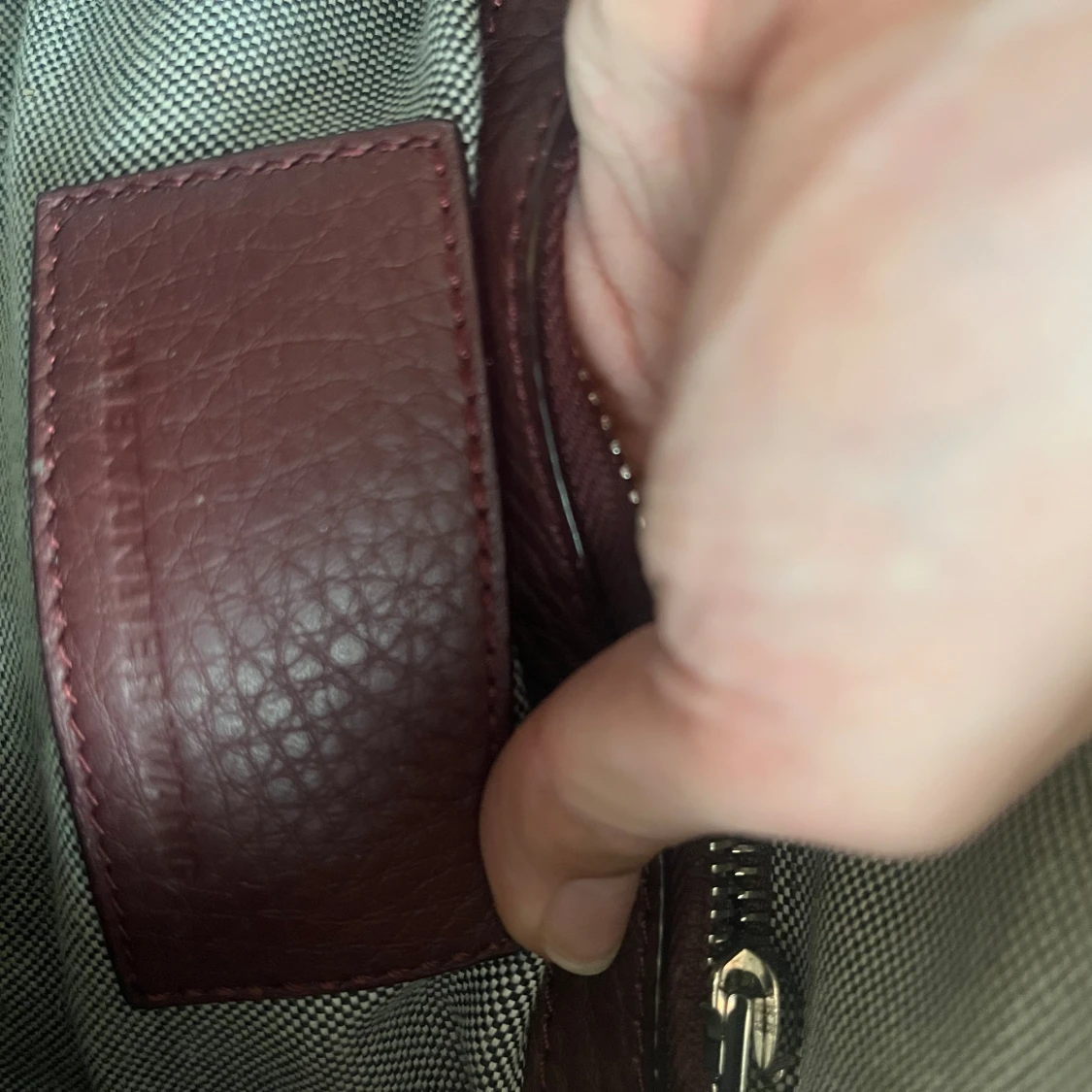 Alexander wang Rocco mini väska vinröd - 91