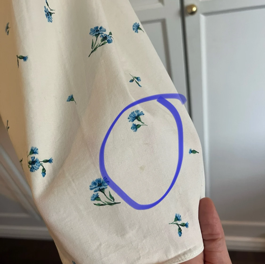 Blommig klänning - 91