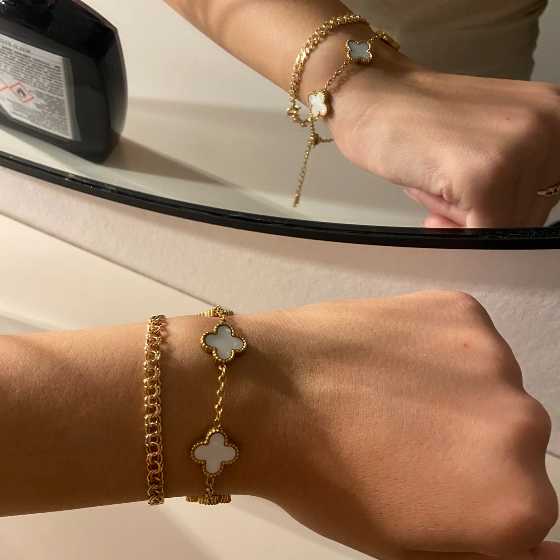 Klöver armband - 90