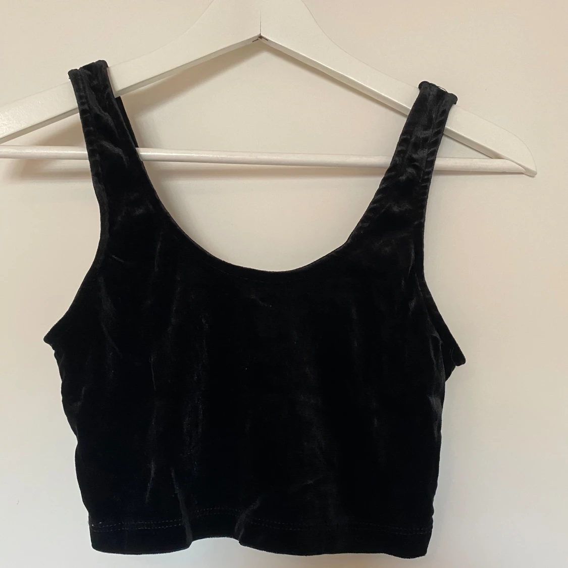Svart croptop 
