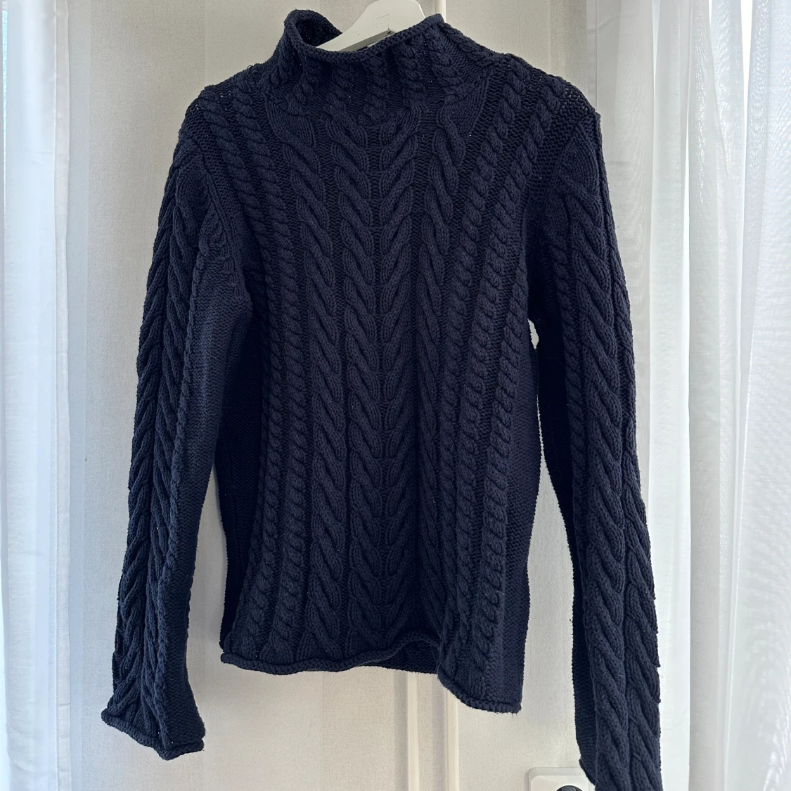 Boomerang stickad tröja (L)