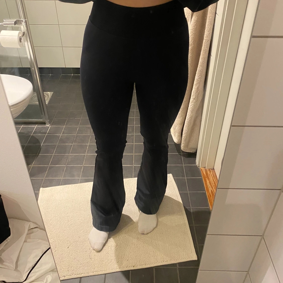 Bootcut träningstights ICANIWILL  - 90