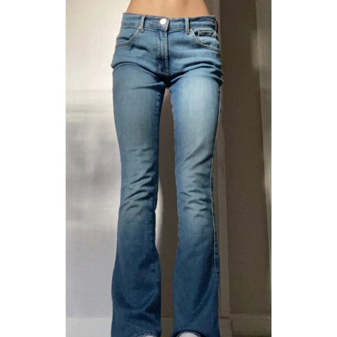Lågmidjade Bootcut Jeans 