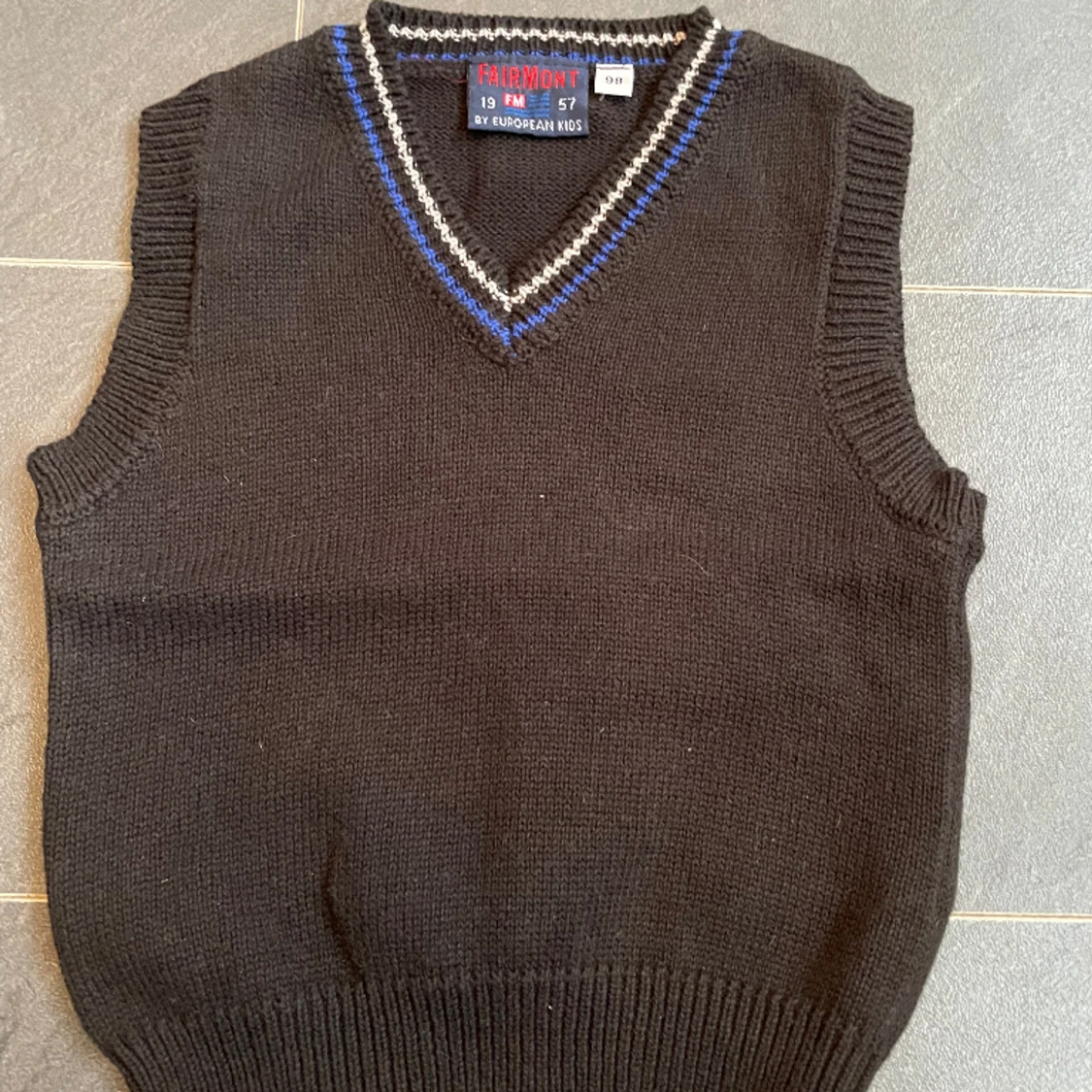 Barn Stickat väst 98