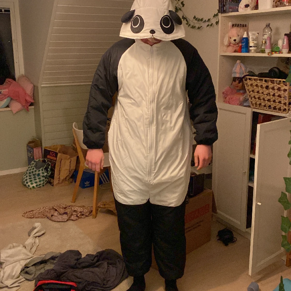 Panda skiddräkt - 90