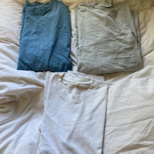 3st T-shirts - Okej skick, 50 kr för alla 3 tillsammans. Den vita är från Arket, de andra 2 från HM.