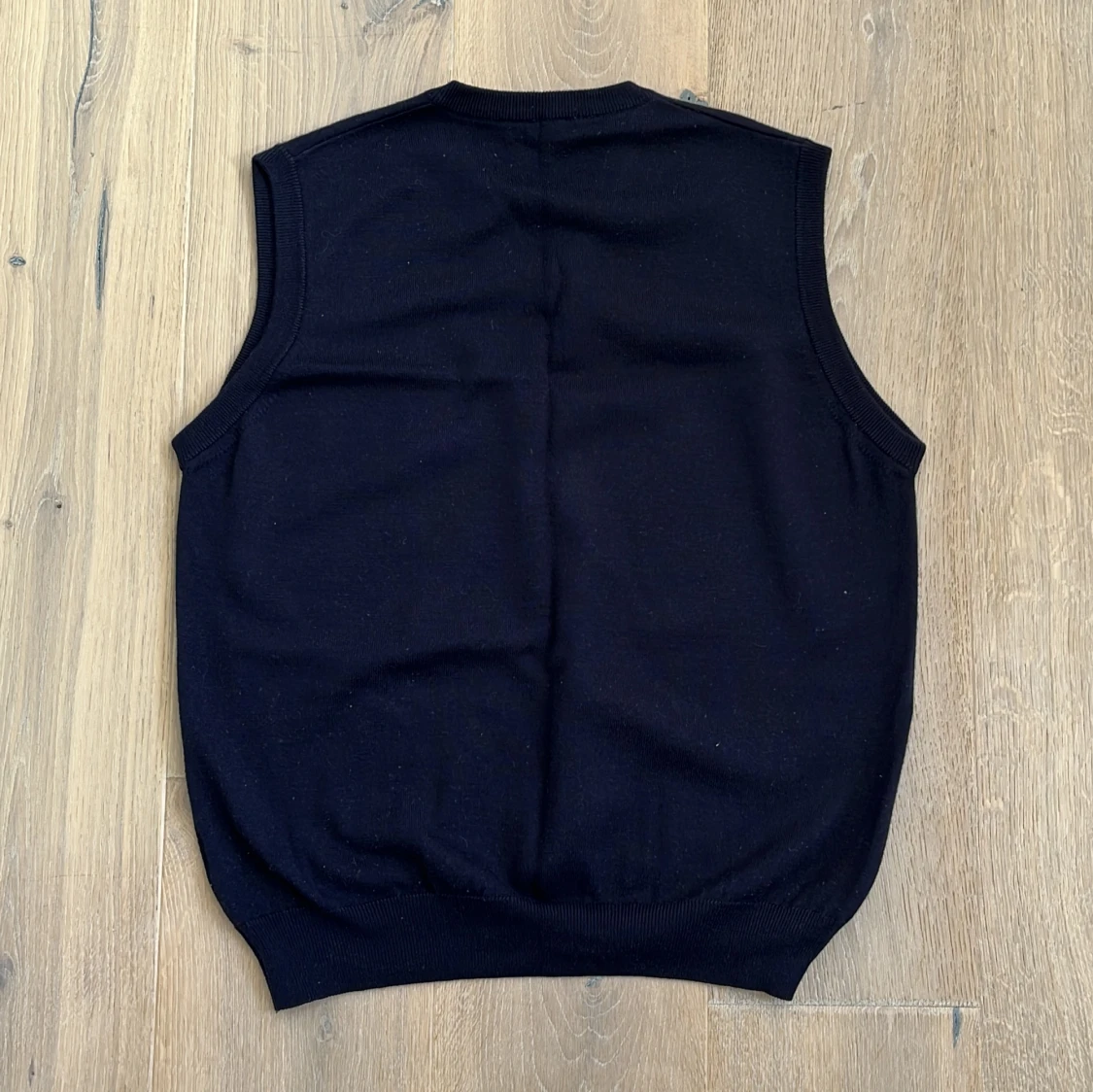 Stickad oversized väst - 90