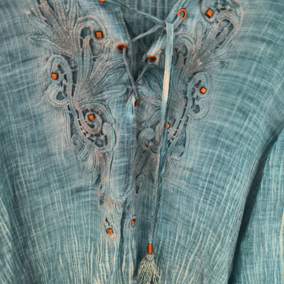 Vintage Boho Hippie Känning/Tunika - 90