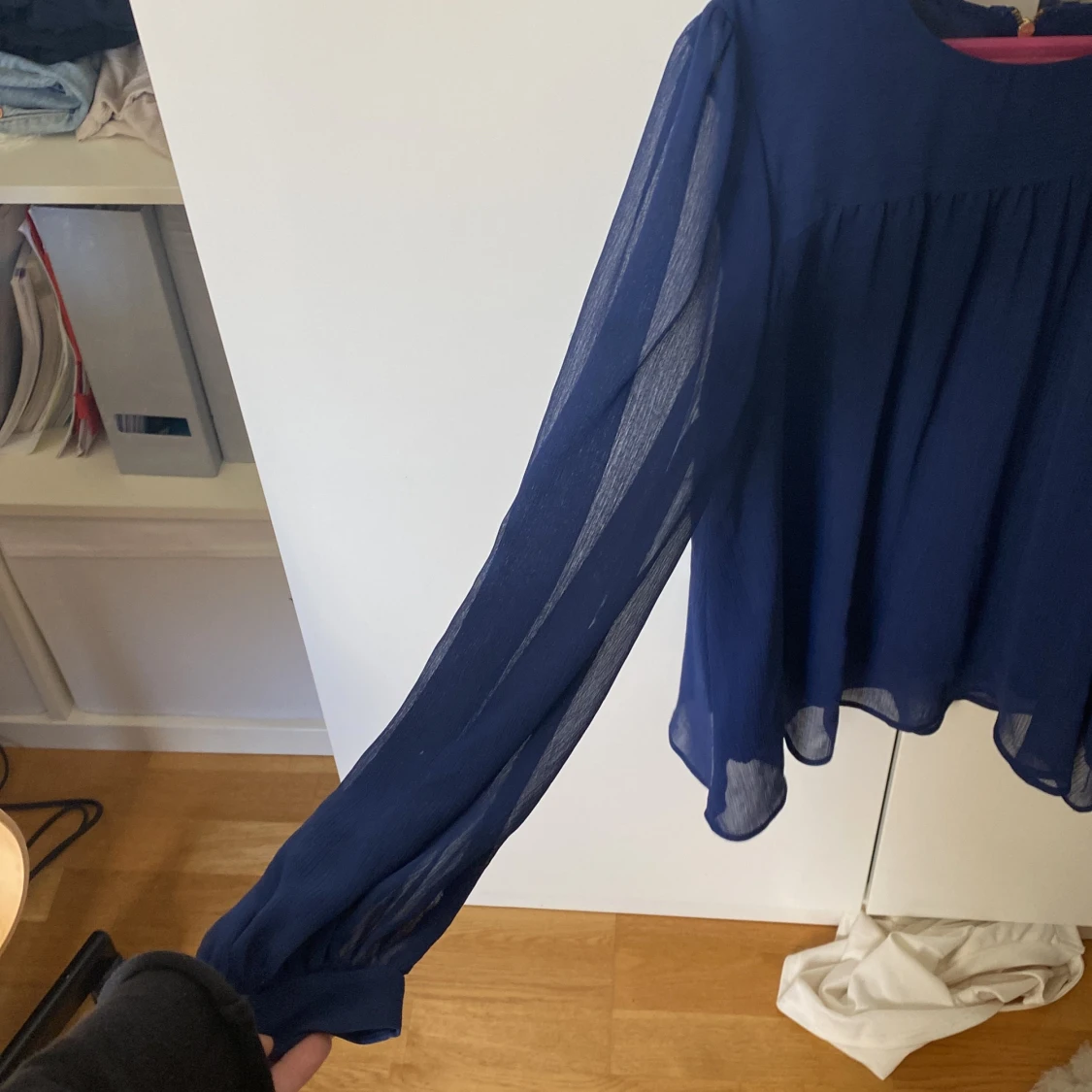 Jätte fin blå blus ifrån H&M! - 91