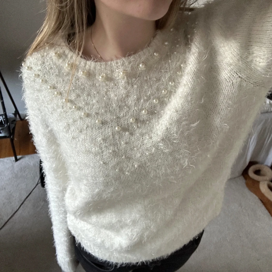 Tröja med pärlor  - 90