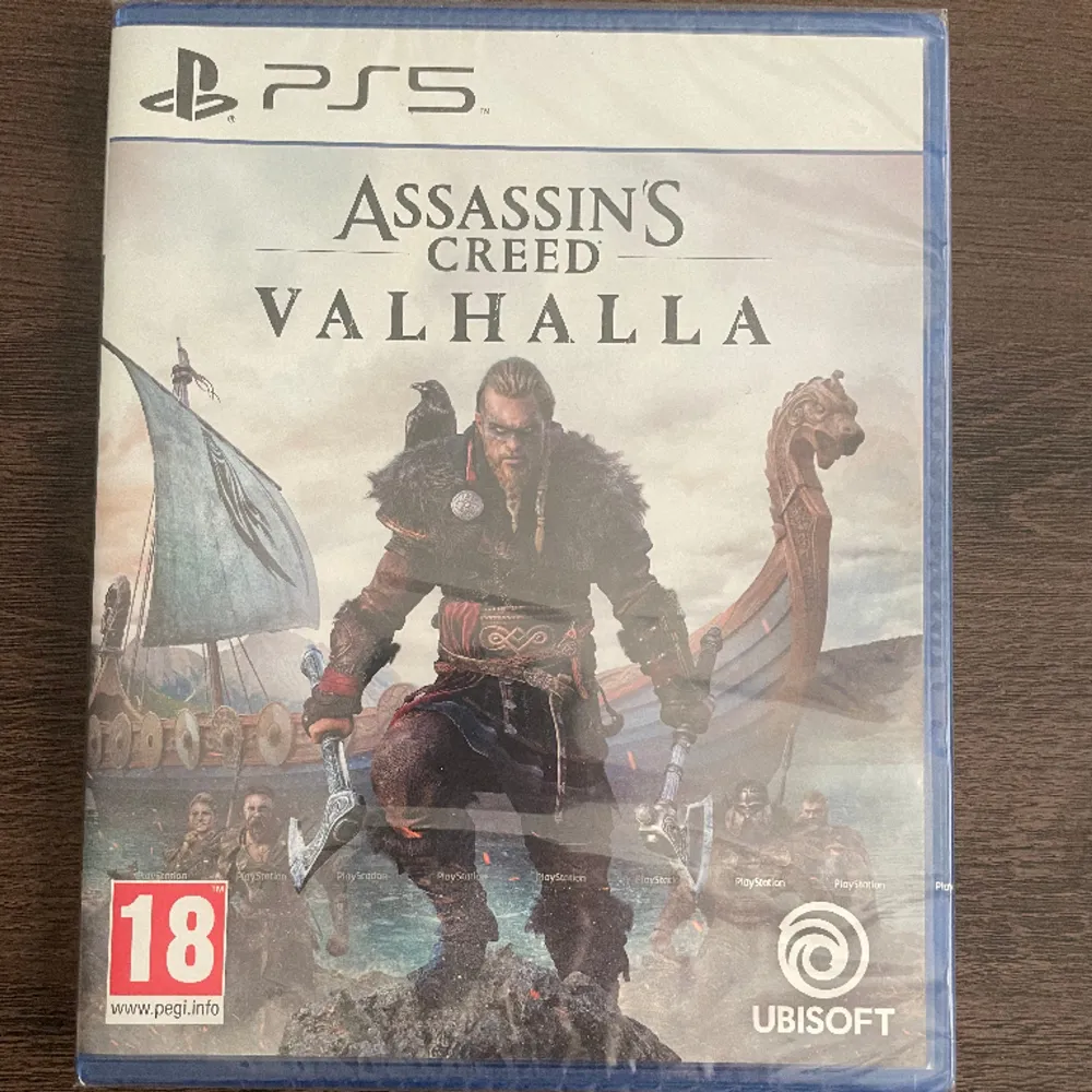 Assassins Creed Valhalla till PS5. Oanvänd och inplastad. . Övrigt.