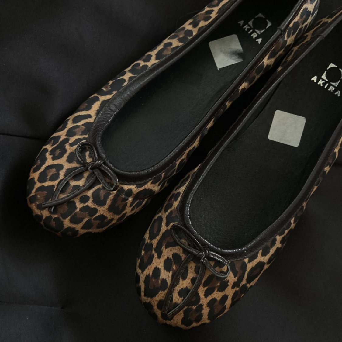 Leopard ballerinaskor  - 90