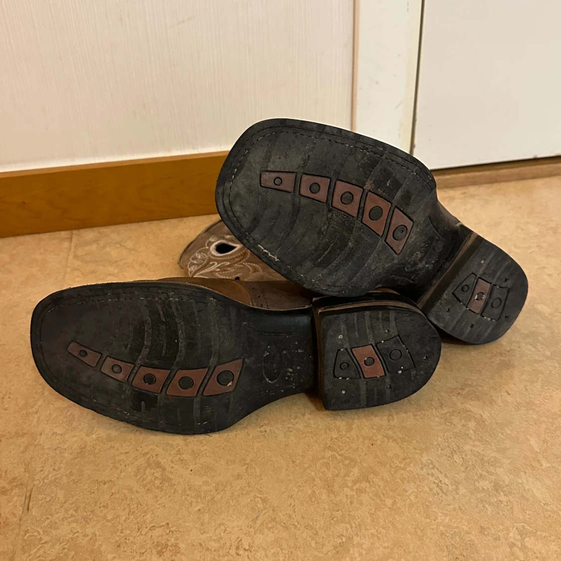 Cowboy-boots i läder - 91