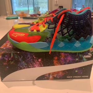 Basketskor  - Knappt använder säljer för att den är lite för stor och gillar inte greppet den har i hallen jag spelar i.