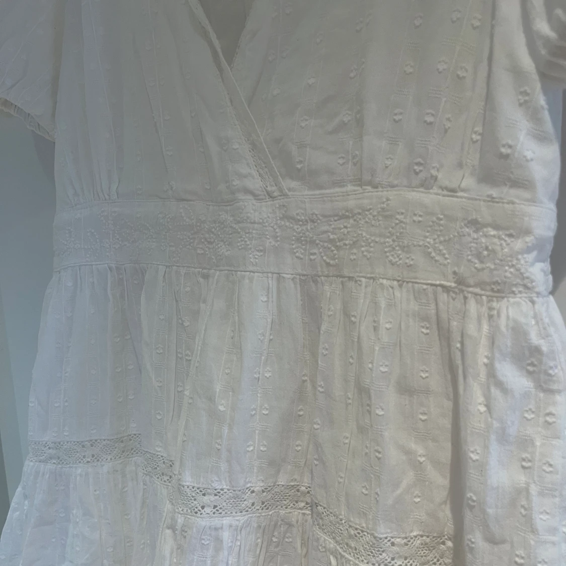 Vit klänning  - 90