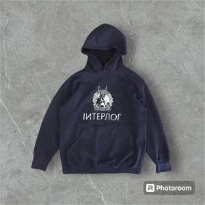 Vetements FW20 Interpol Hoodie - Skick 8/10 - Lil used - Köptes på Grailed - Authenticated + Kvitto finns - Marine Blue - Size XS - Dm's för mer!! 🌶️