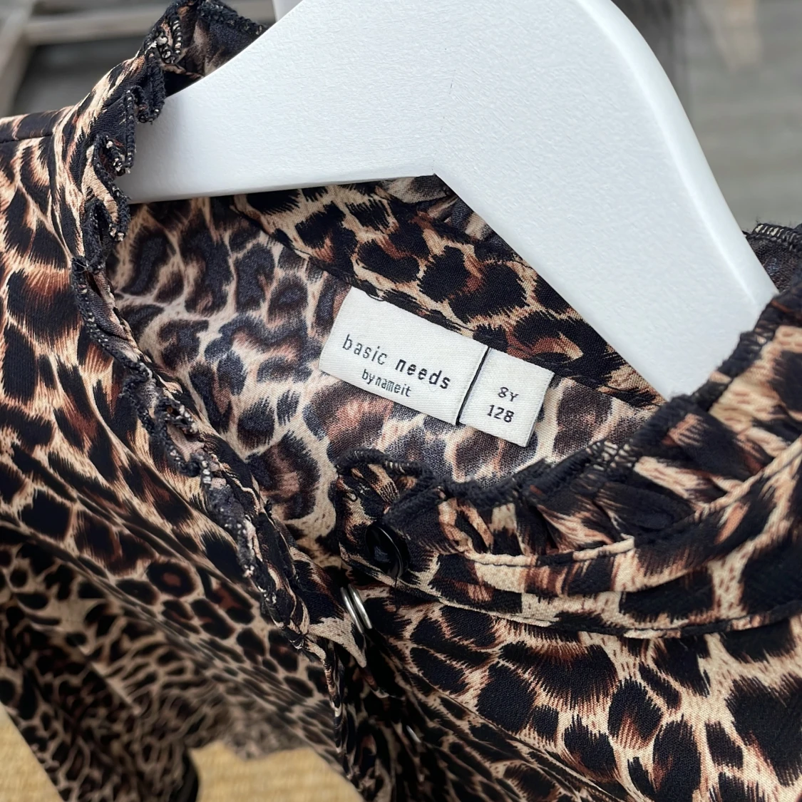 Leopard klänning - 90