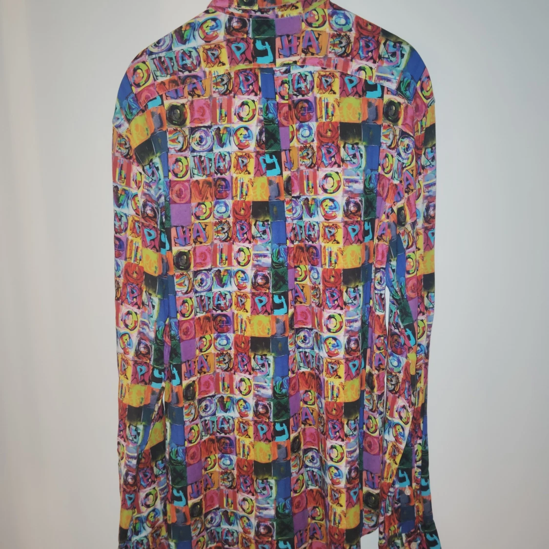 Eton skjorta M - Happy Mondays  - 90