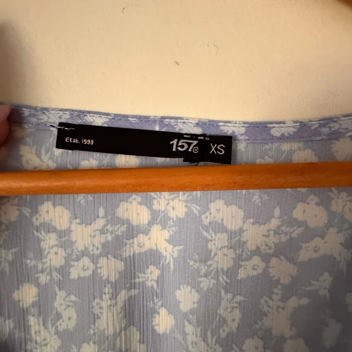 Blå klänning  - 90