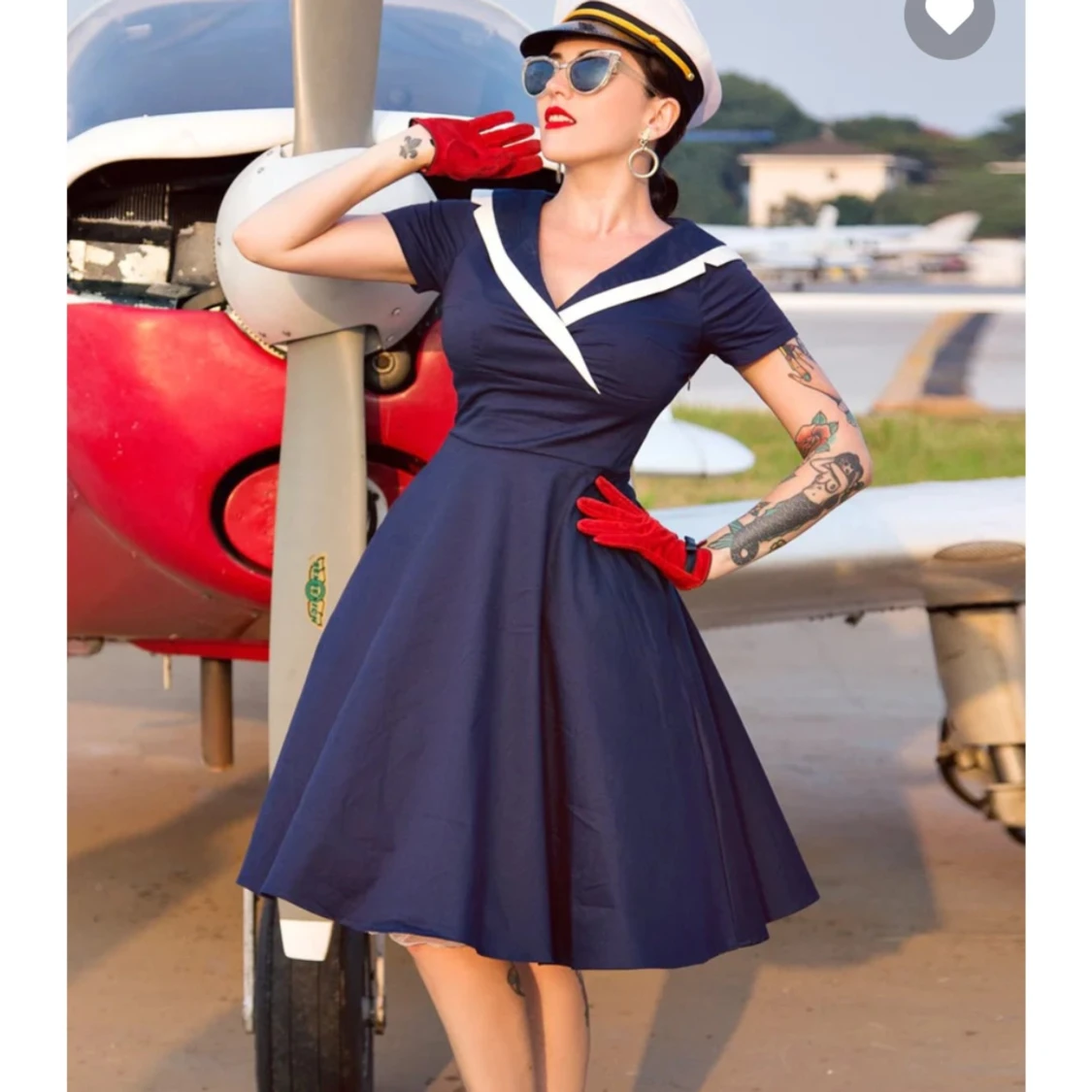 Sailor klänning - 90