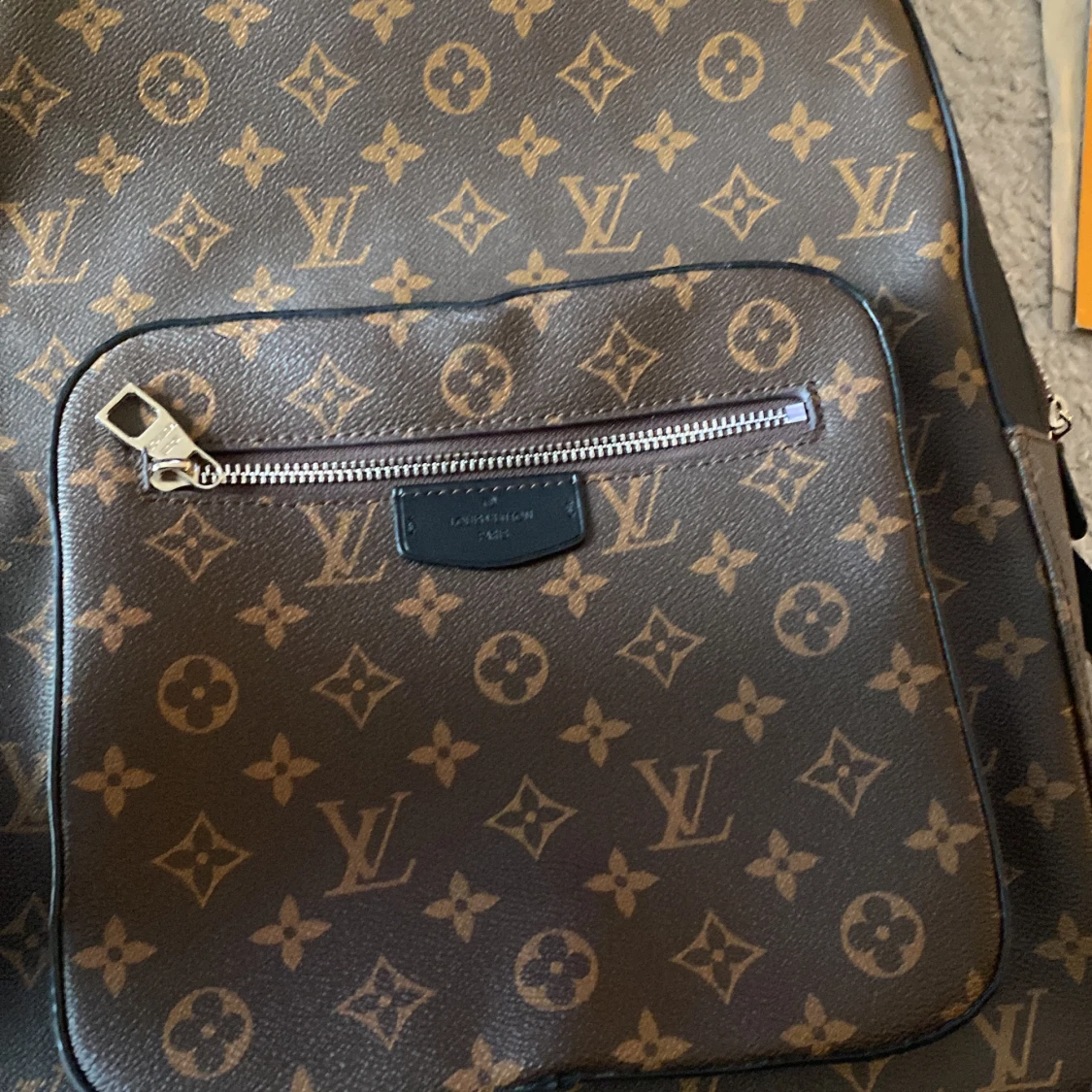 Palm Springs cloth backpackVery good conditionBeige, Cloth - 92