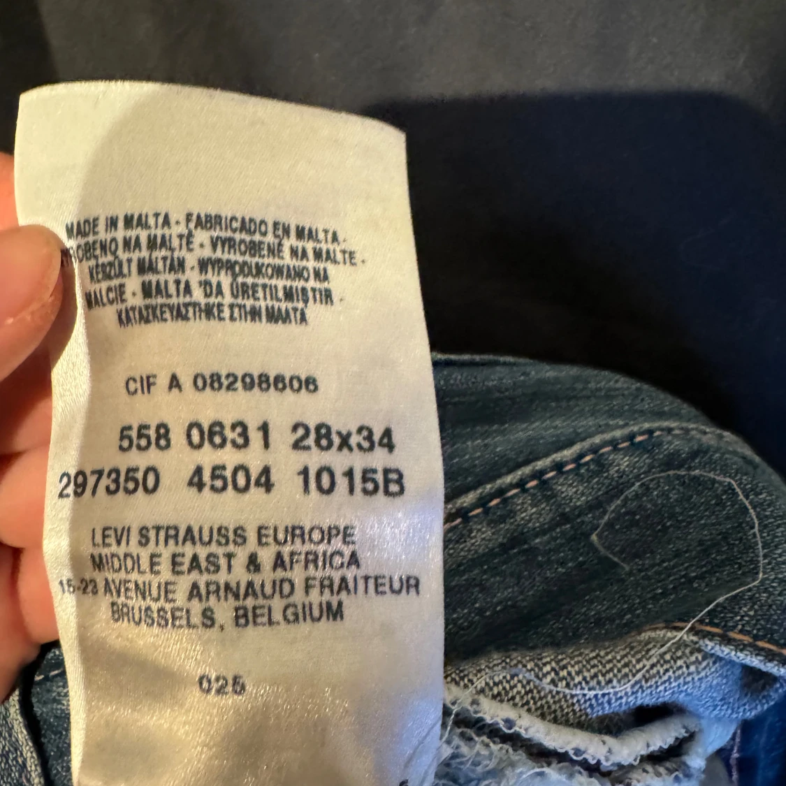 Lågmidjade jeans  - 93