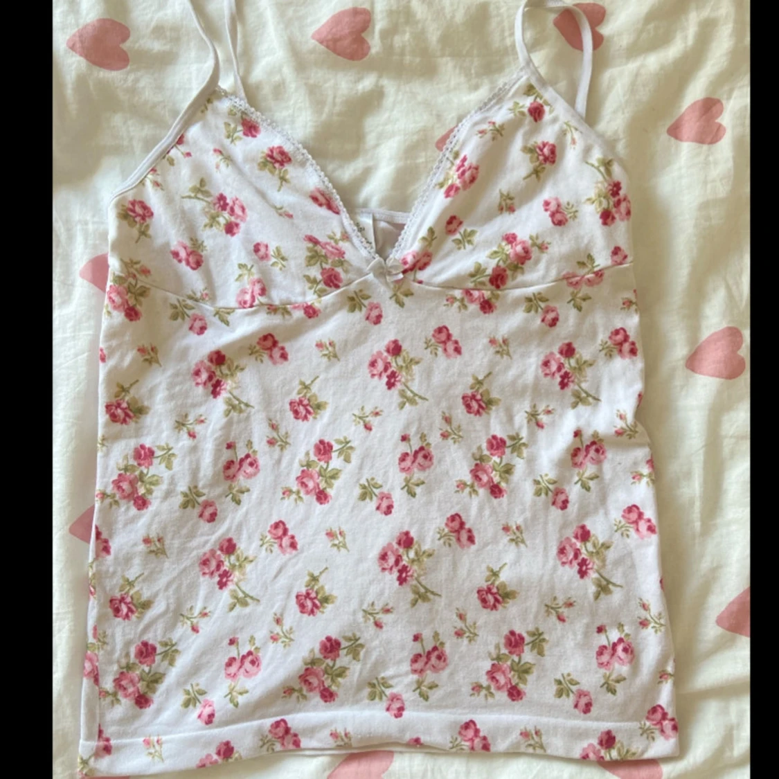 Sött blommigt linne 