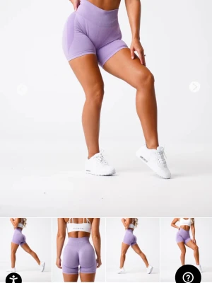 NVGTN Lilac Contour Seamless Shorts - Väldigt fint skick, knapp använda. Säljs pga att de blivit för små.