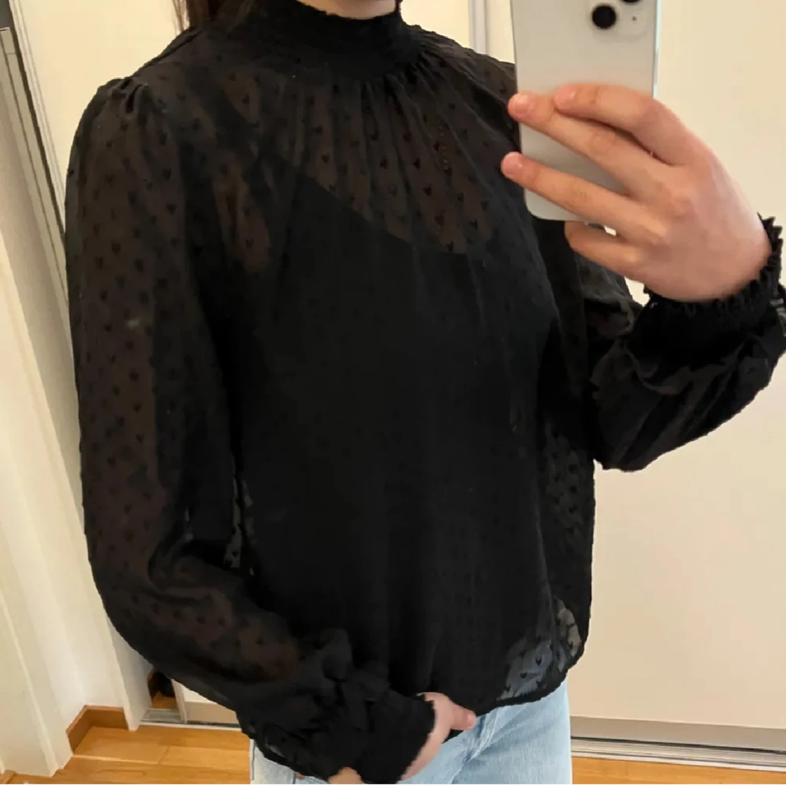 Blus med hjärtmönster från H&M - 2