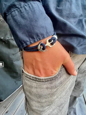 Ankar armband marinblåt - Ankar armband marinblåt grish armband