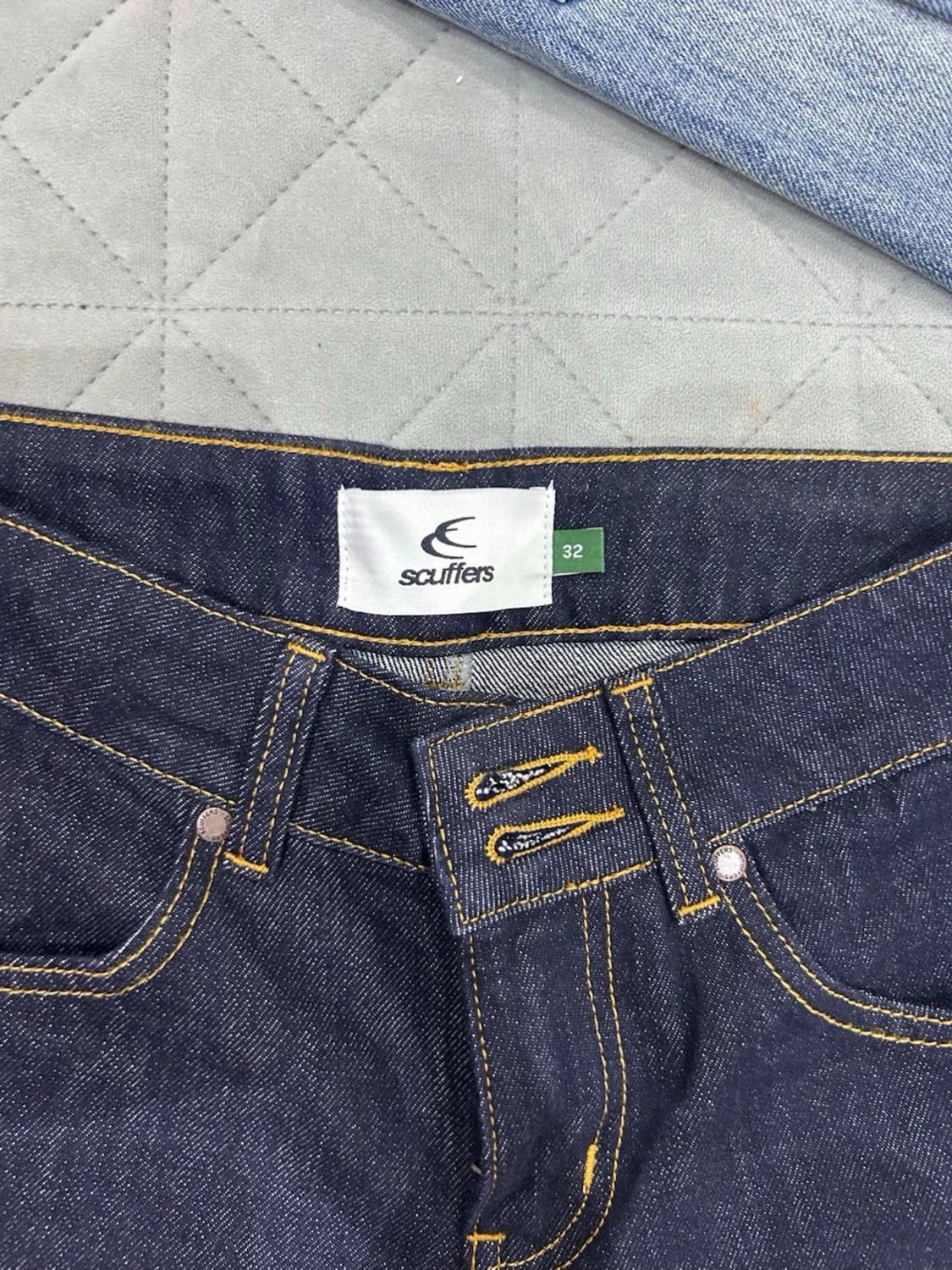 Mörkblå bootcut jeans Scuffers - 1
