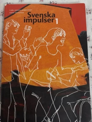 Svenska impulser 1 kursbok - Säljer kursboken 'Svenska impulser 1' av Carl-Johan Markstedt och Sven Eriksson.  Utgiven av Sanoma Utbildning.
