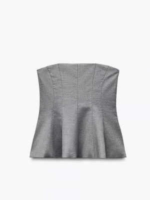 Grå tubtopp zara - Super fin tubtopp ifrån zara🩶