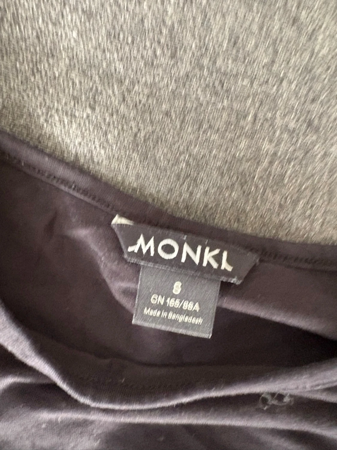 Svart långärmad topp från Monki - 1