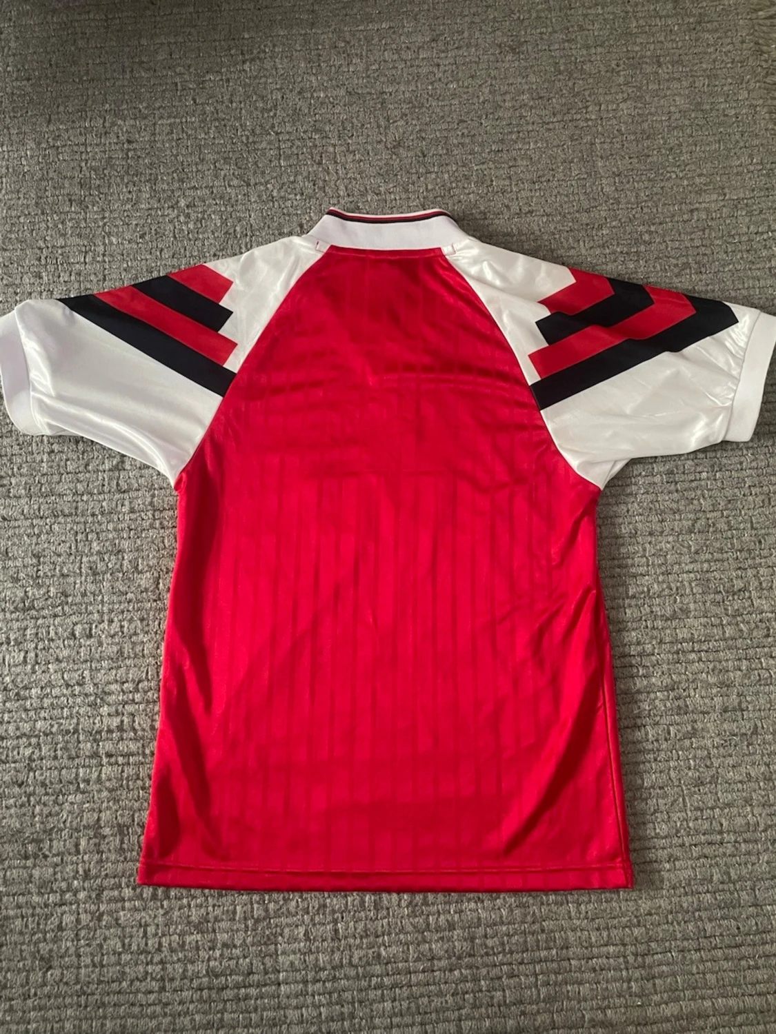 Arsenal retro matchtröja röd/vit - 1