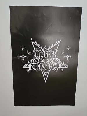 Darkfuneral poster - 40x60cm, använt tillstånd!