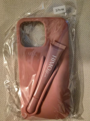 Rosa mobilskal med gloss HIMO - Snyggt rosa mobilskal till iPhone 16 Pro Max med en fin gloss från HIMO.