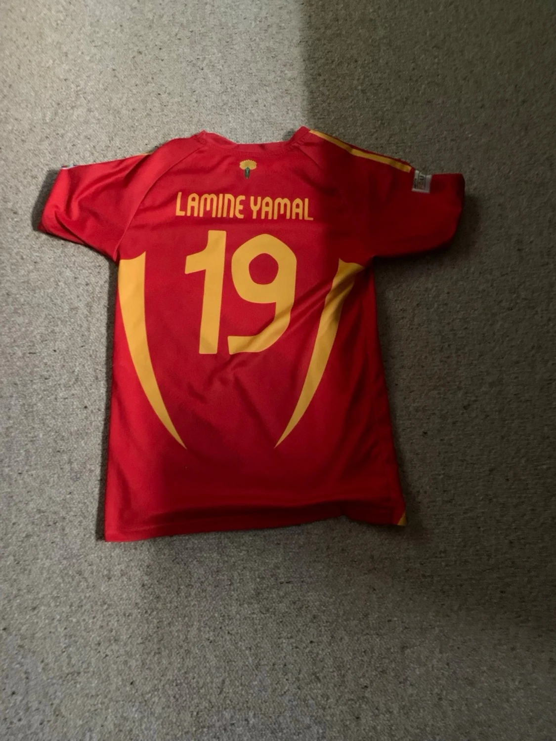 Spansk landslagströja Lamine Yamal - 1