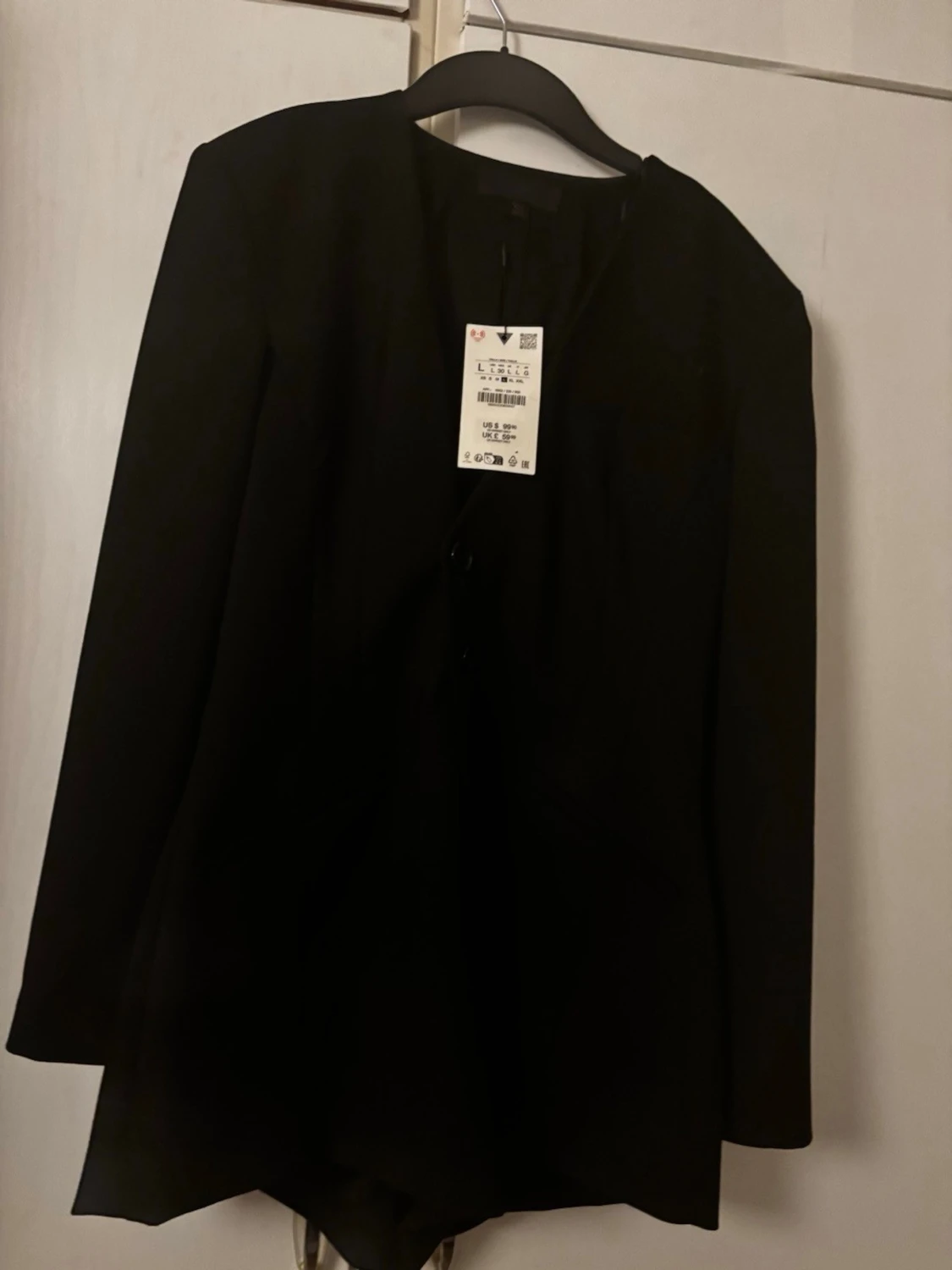 Svart kavaj/jumpsuit - 1